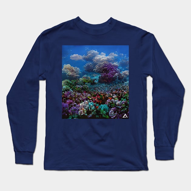 A Coral Reef Long Sleeve T-Shirt by Avedaz